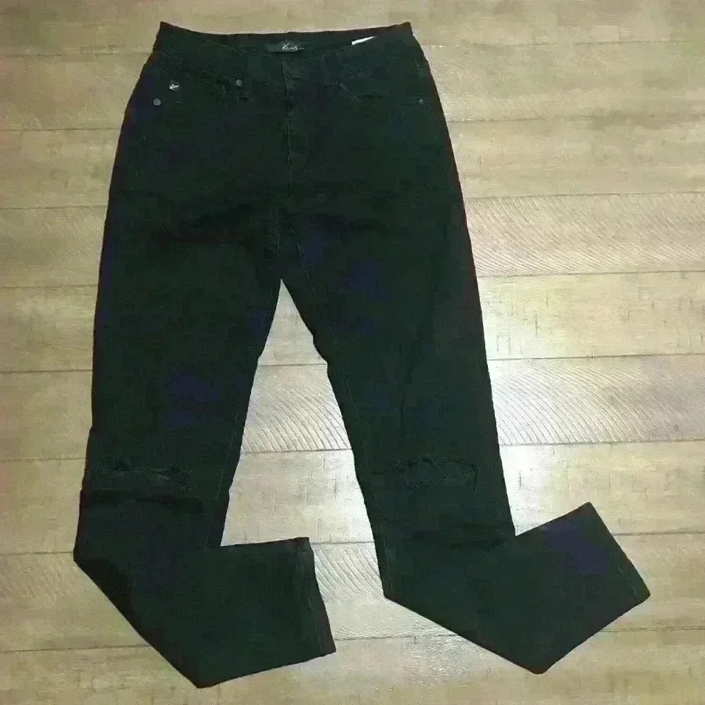 Kancan Estilo KC5003BK distressed pants Sz 5/26‎